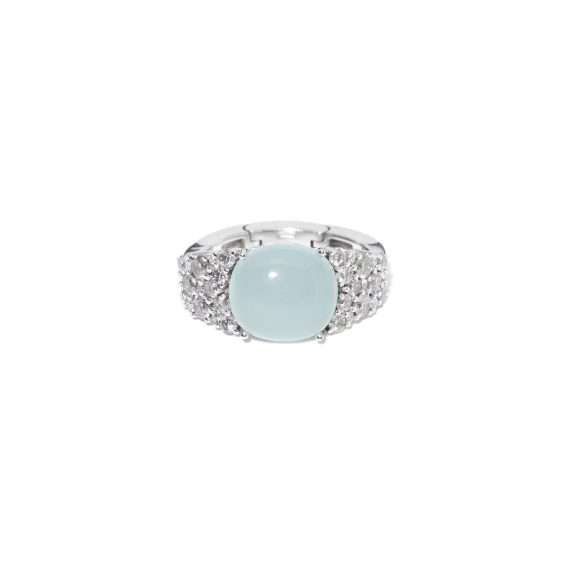 cascade white gold AQUA diamonds