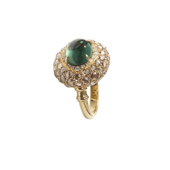 Bonebakker Key of Amsterdam ring green tourmaline 2