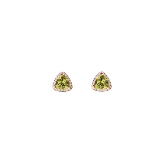 Bonebakker Impressionism Earring Stud Van Gogh peridot