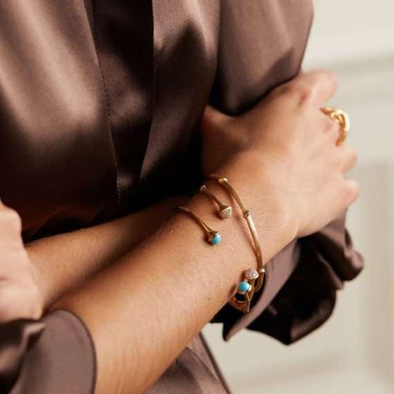 Nature Bangle ole Lynggaard gold