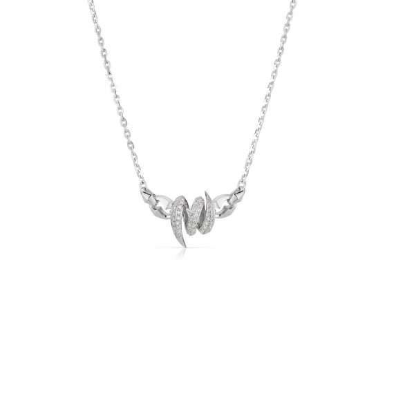Stephen Webster Thorn necklace diamonds white gold low