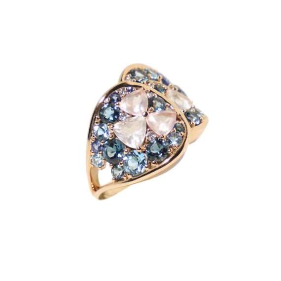 Van gogh blossom ring