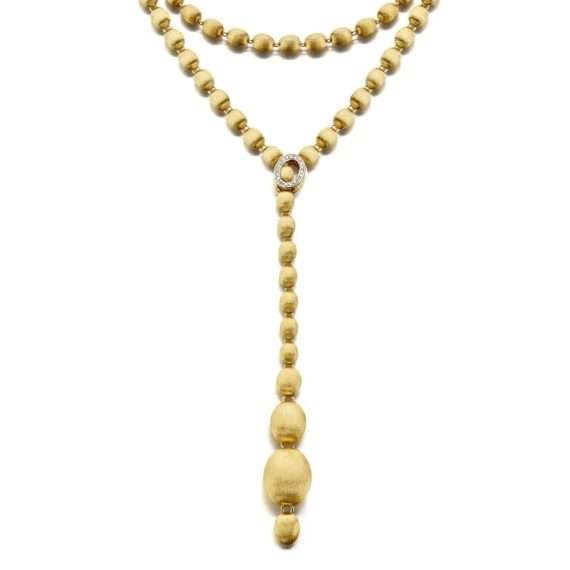 Choker gold pearls from the Nanis IVY collection